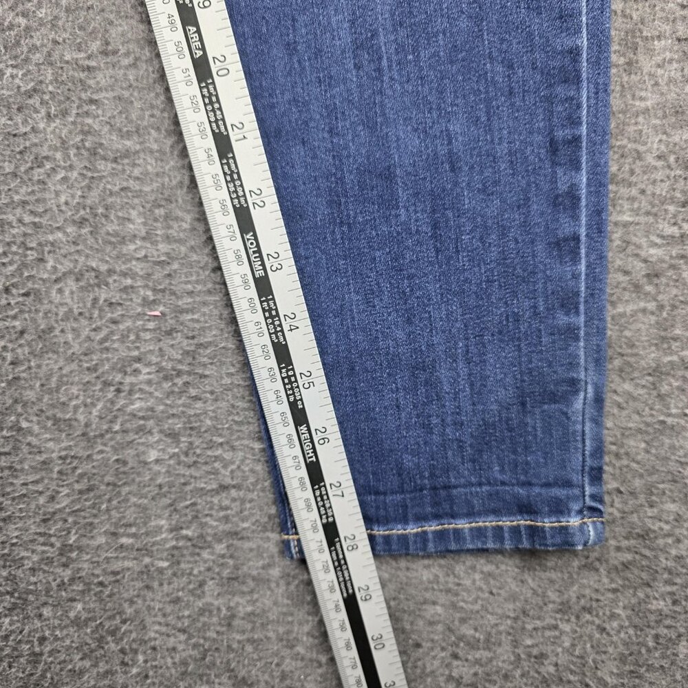 Flying Monkey Skinny Jeans Womens 26 Blue Medium Wash Mid Rise Stretch Denim - Picture 7 of 9
